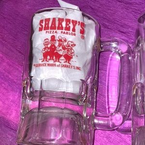Shakey’s Pizza Parlor beer mugs